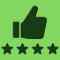customers five stars reviews